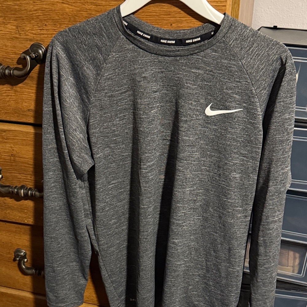 Nike Dri-Fit Gray Long Sleeve Shirt